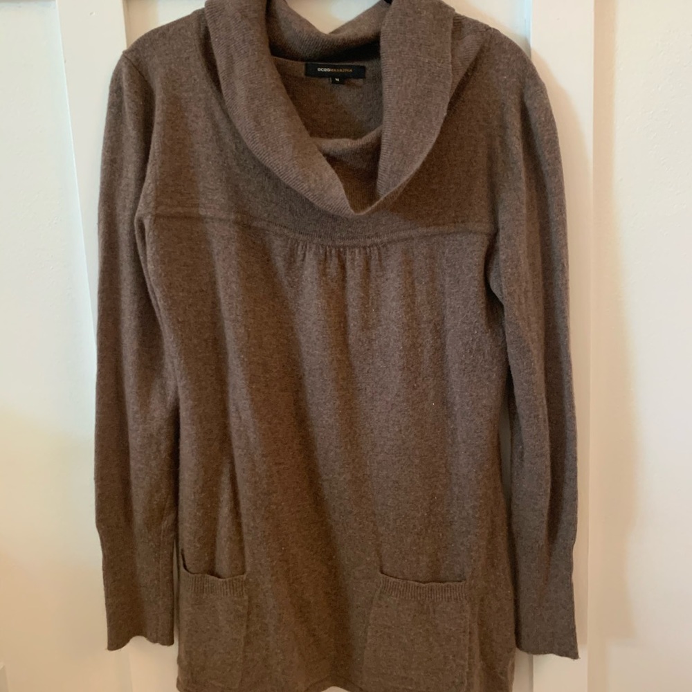 BCBG cowl neck sweater